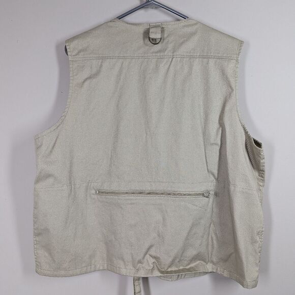 Vintage Fishing Vest – Multiple Pockets – Mini Fly Bait Detail – Size Large - Picture 7 of 7
